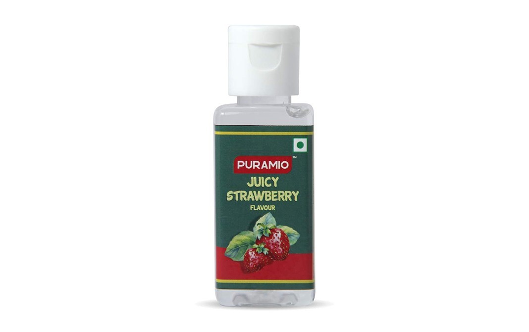 Puramio Juicy Strawberry Flavour    Plastic Bottle  50 millilitre